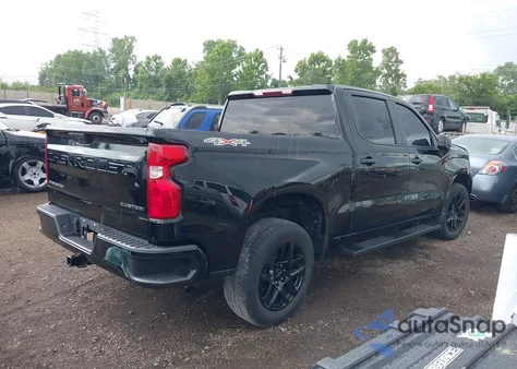 2022 Chevrolet Silverado 1500 4Wd Short Bed Custom from USA, damaged, VIN 1GCPDBEK5NZ566506